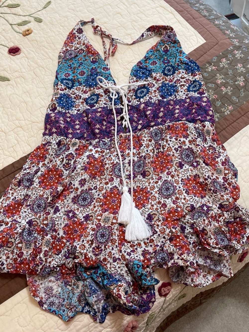 Women’s Multi-print Romper